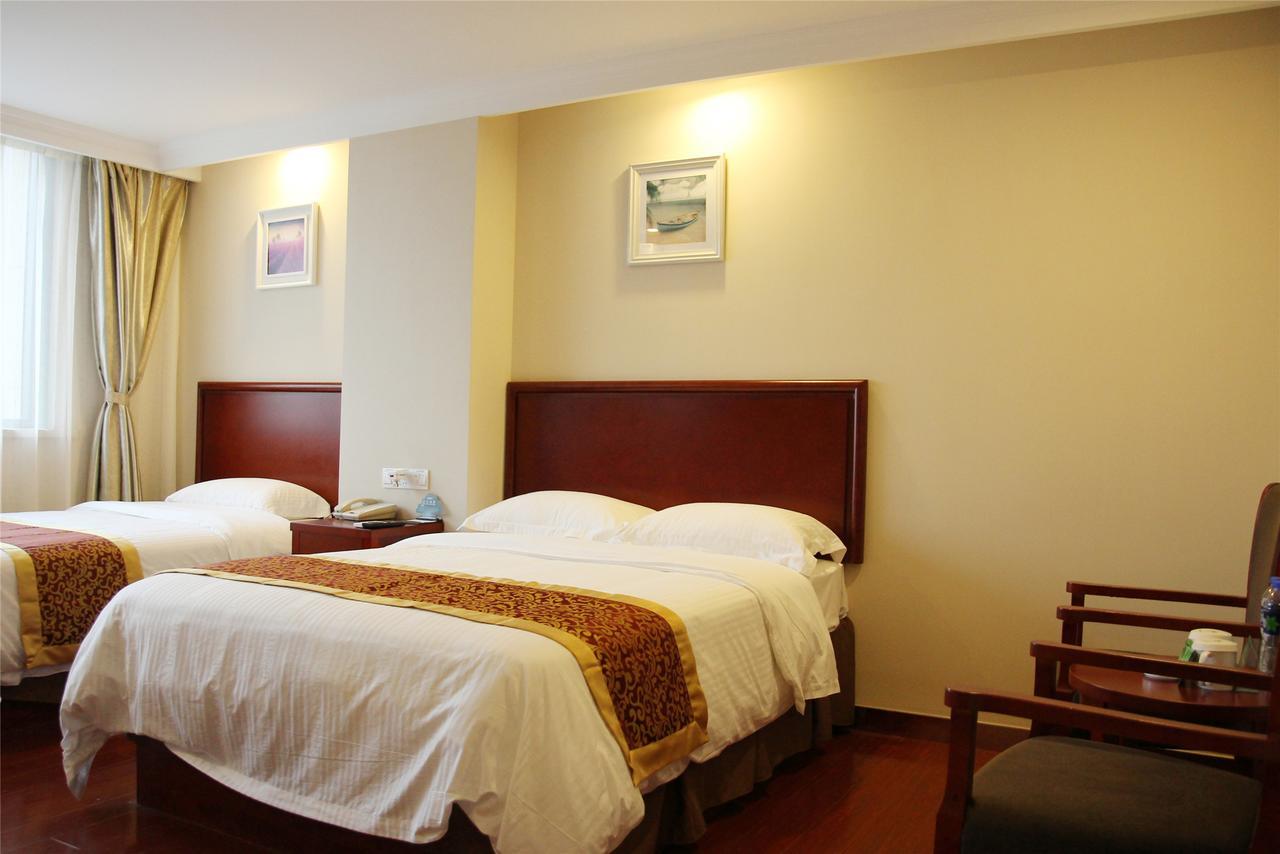 Greentree Inn Xi'An Railway Station Airport Bus Wulukou Subway Station Business Hotel Екстериор снимка