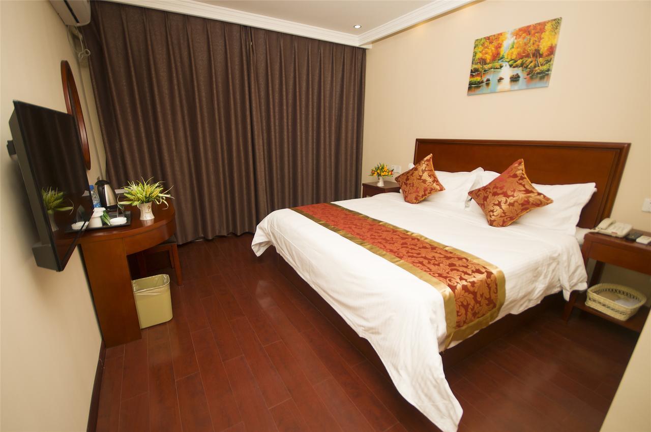 Greentree Inn Xi'An Railway Station Airport Bus Wulukou Subway Station Business Hotel Екстериор снимка