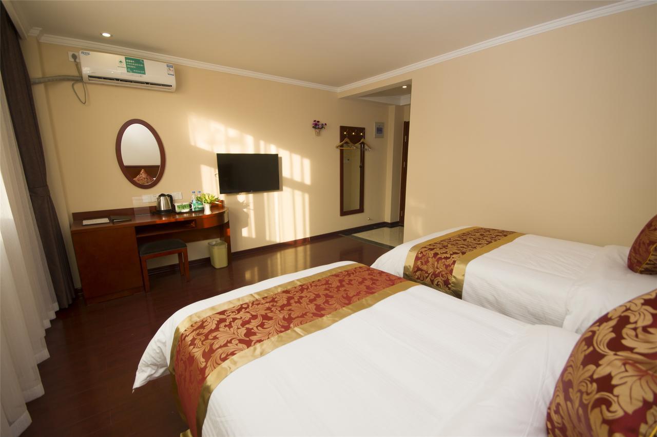 Greentree Inn Xi'An Railway Station Airport Bus Wulukou Subway Station Business Hotel Екстериор снимка