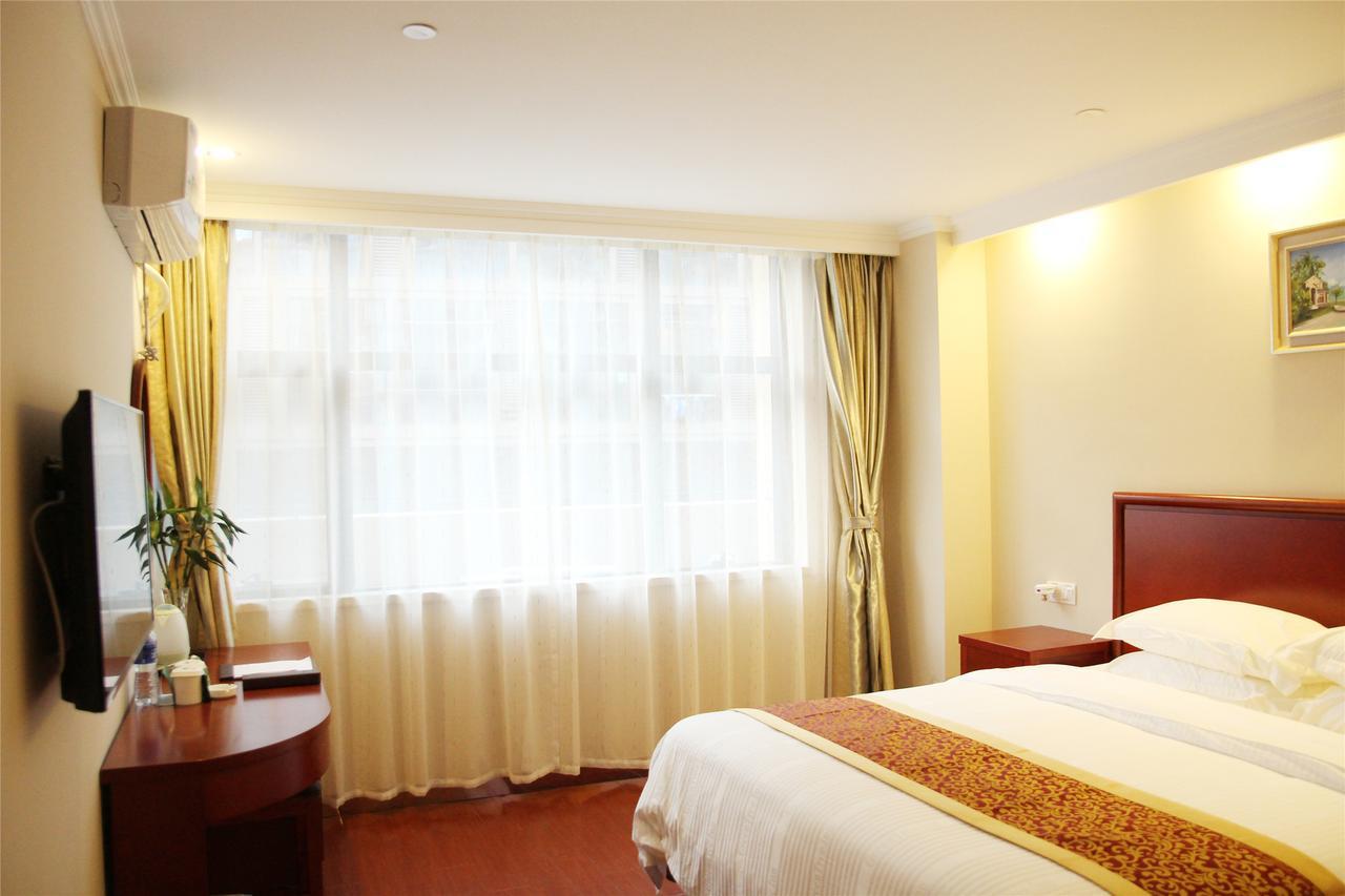 Greentree Inn Xi'An Railway Station Airport Bus Wulukou Subway Station Business Hotel Екстериор снимка
